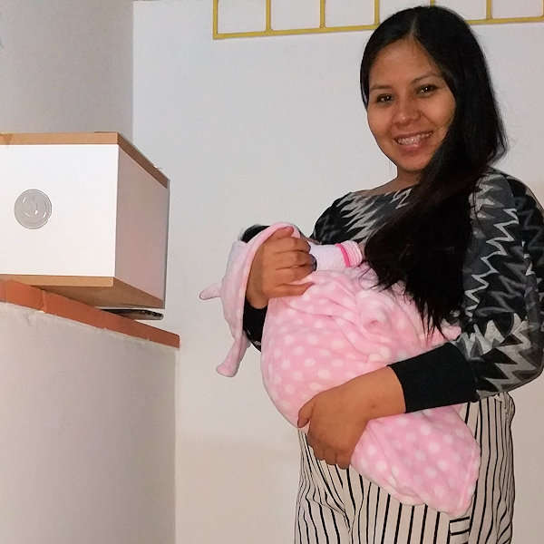 Regalo entregado en clínica
